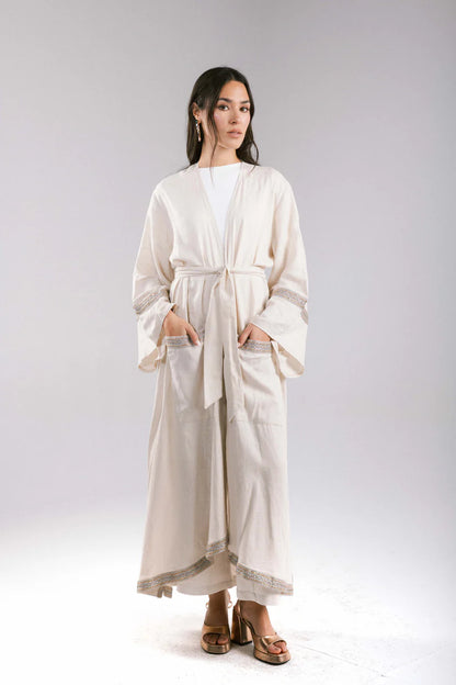 The Linen Kaftan - Amalia