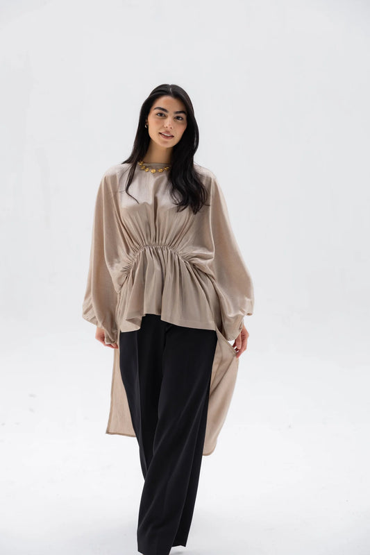 Layaly blouse - Peach and mint