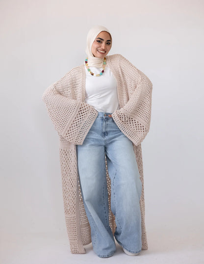 Peony Cardigan - Khadija Hijab