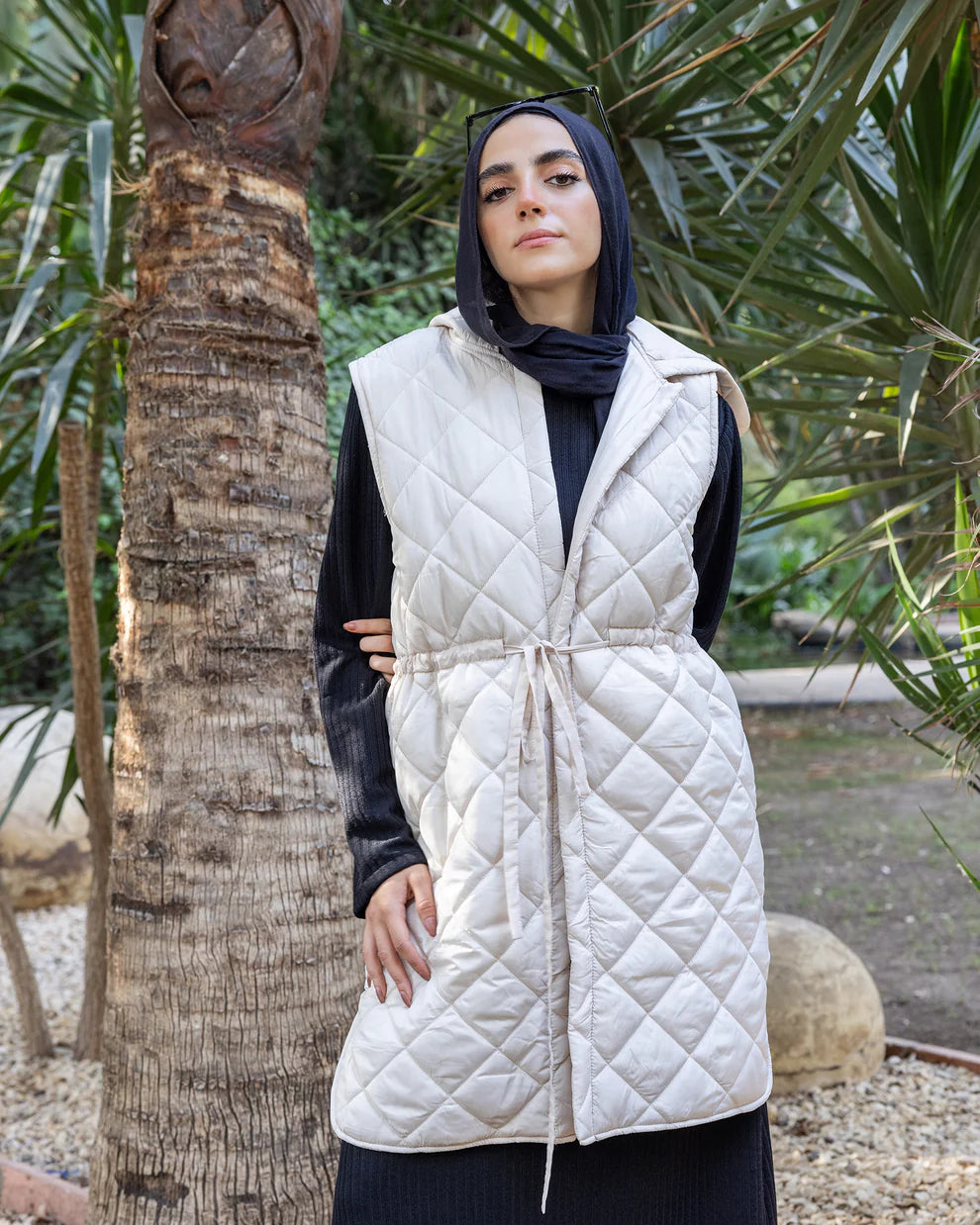 Puffer Vest code 107 - The cape
