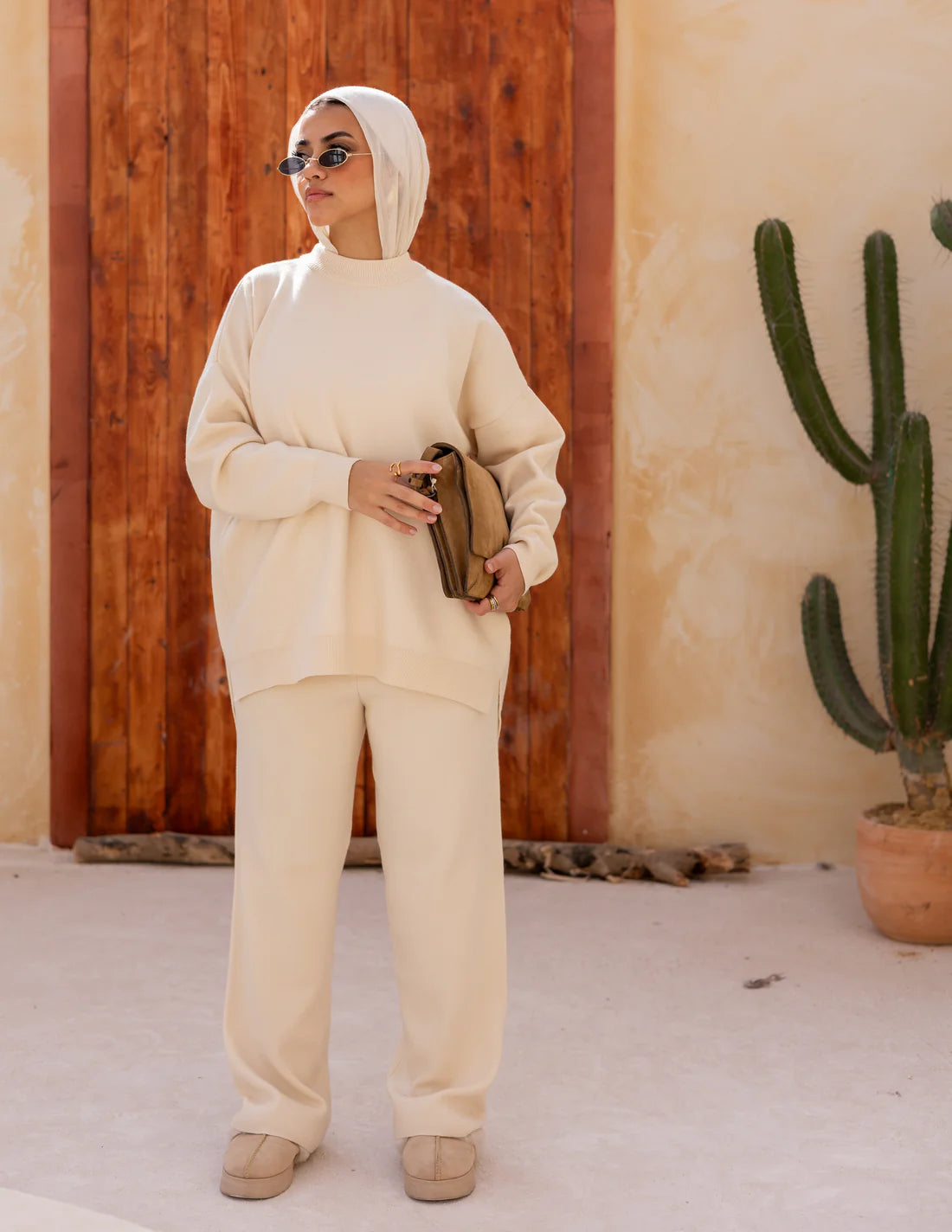 Basic knitted set - Khadija hijab