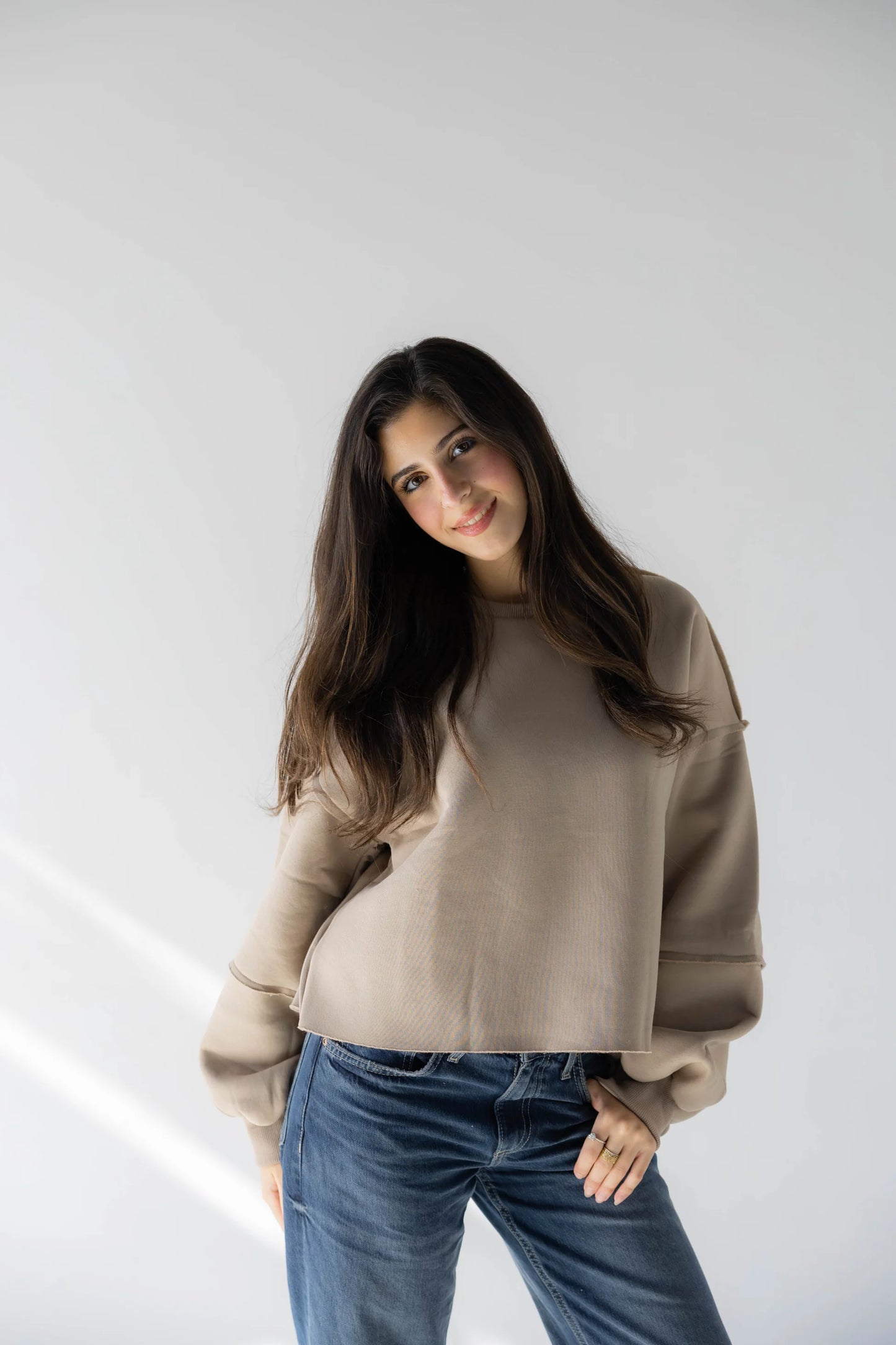 Crop Sweater - Mo basic