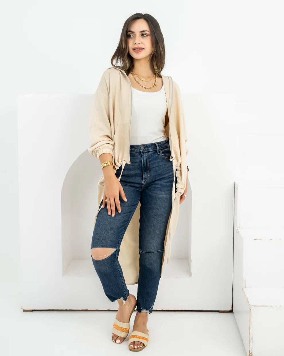 High law zipper cardigan - Jeno