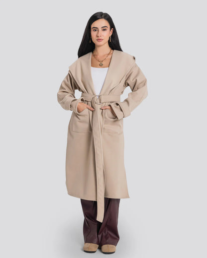 The hooded cardigan - Sara salama