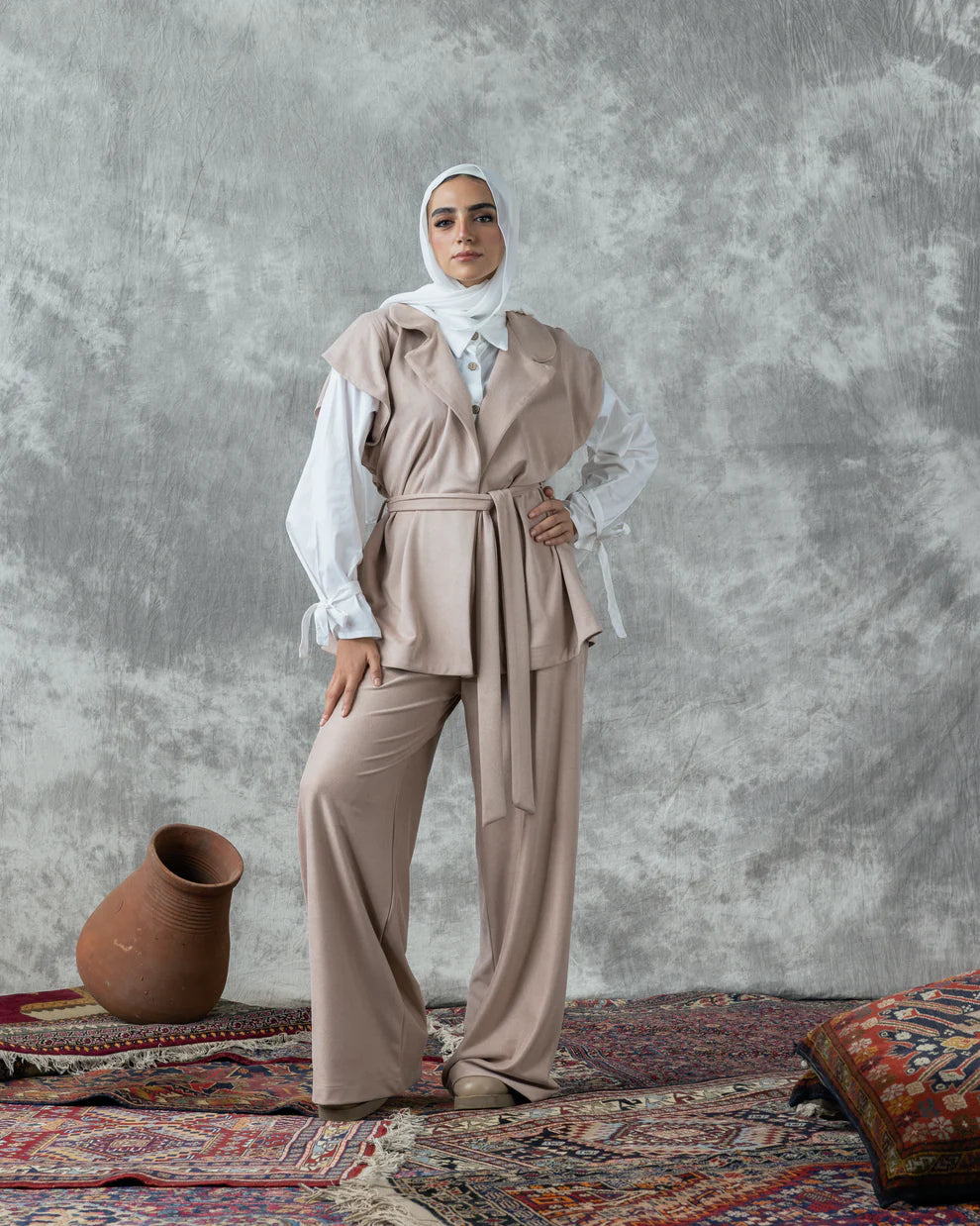 Rib Suede Set code fw201 - the cape