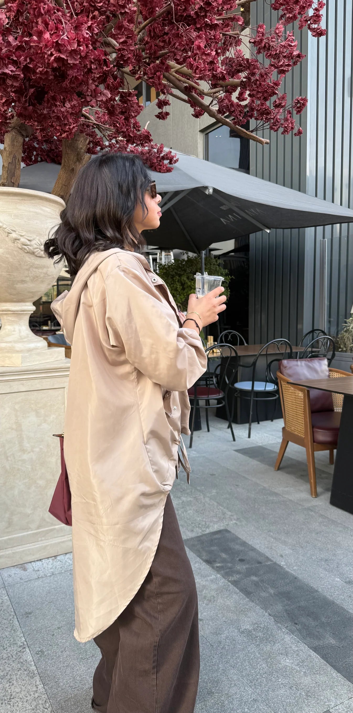 High low zipper jacket - Jeno