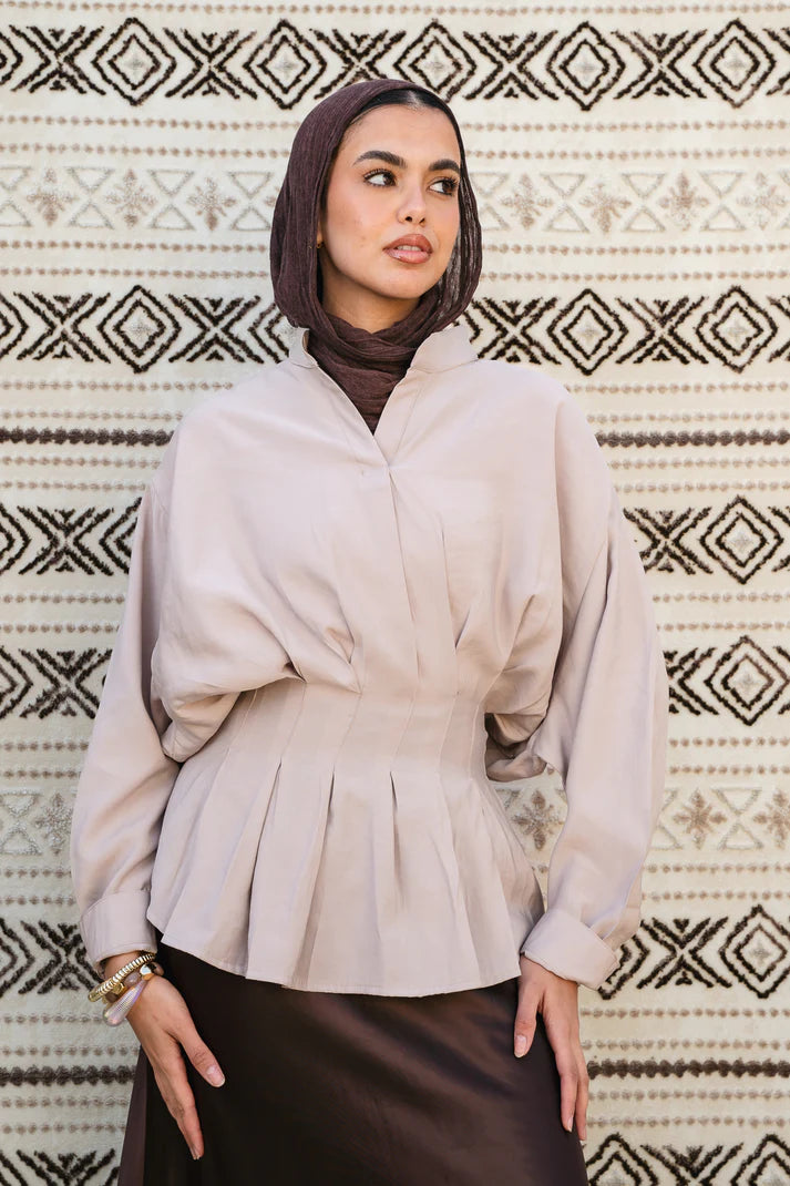 Leen peplum blouse - With elan