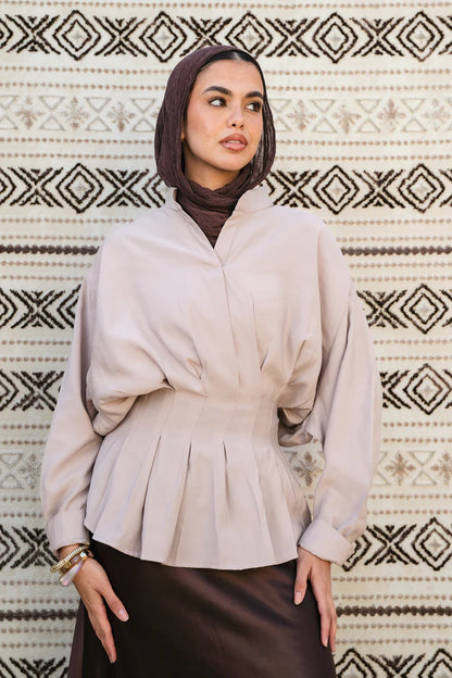 Leen peplum blouse - With elan