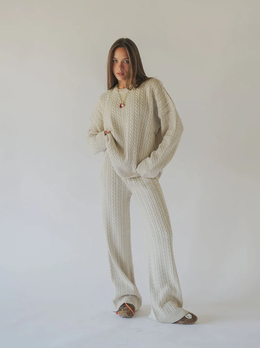 Knit braided set - Caj