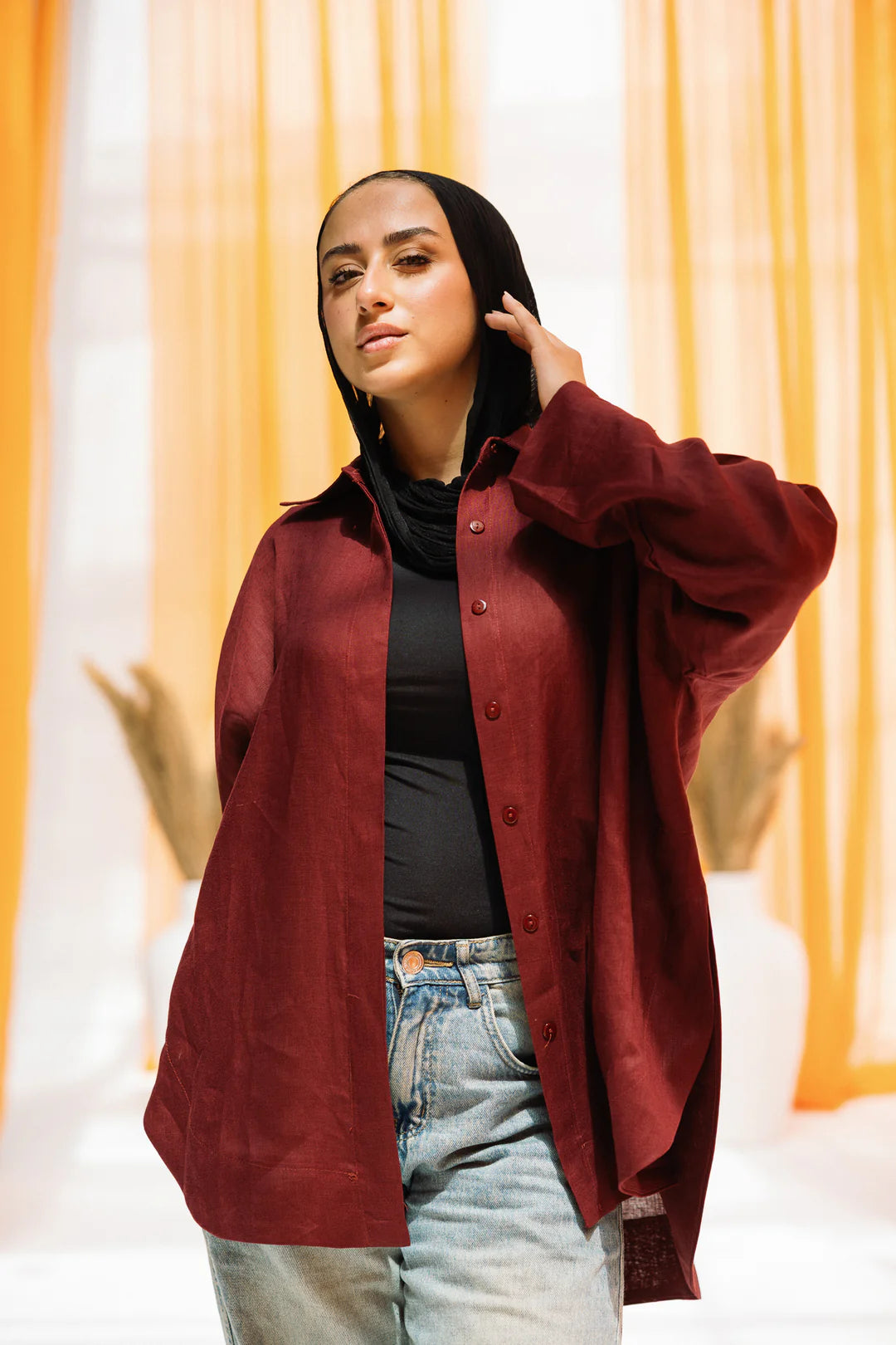 Elan linen shirt - Chiffon