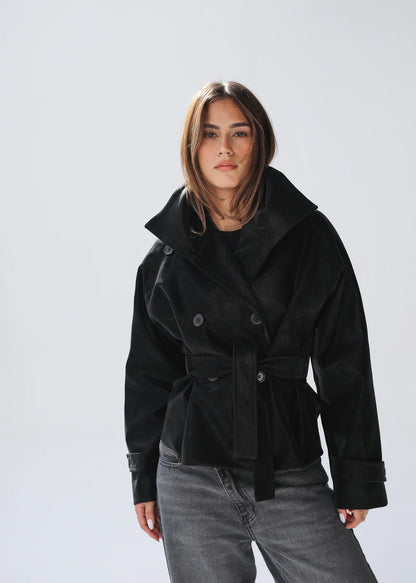 cool rider faux leather jacket - Amalia