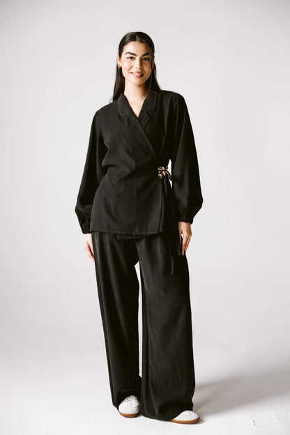 Wrap Blazer Set - NK Designs