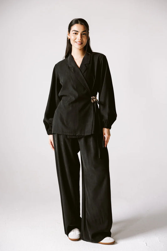 Wrap Blazer Set - NK Designs