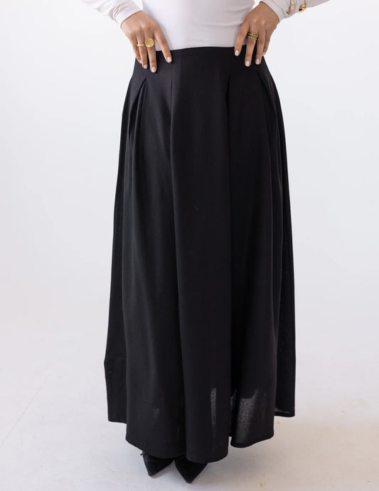 Darts Linen skirt - Khadija Hijab