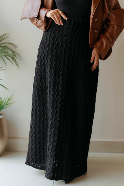 flare knit skirt - Jamila