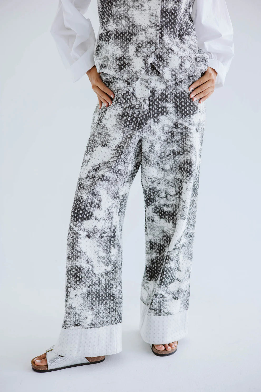 rising star denim pants - Amalia
