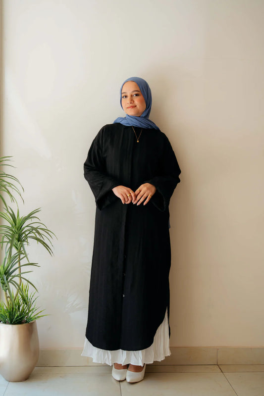 Plain shirt dress - Jamila