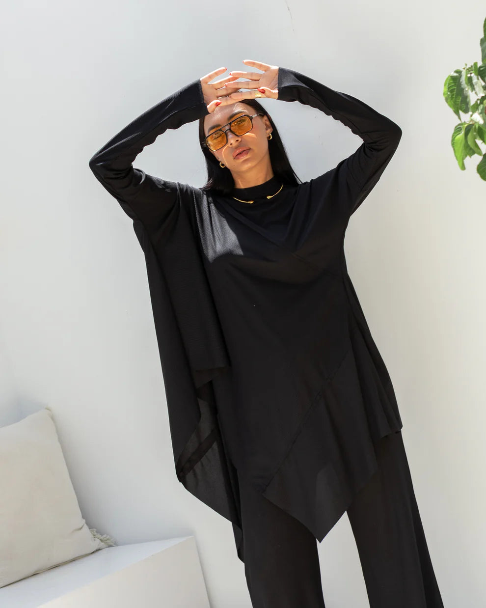 Asymmatric summer top - Jeno