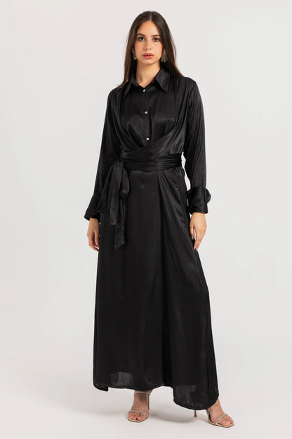 Aaliyah Silk Dress - Honna