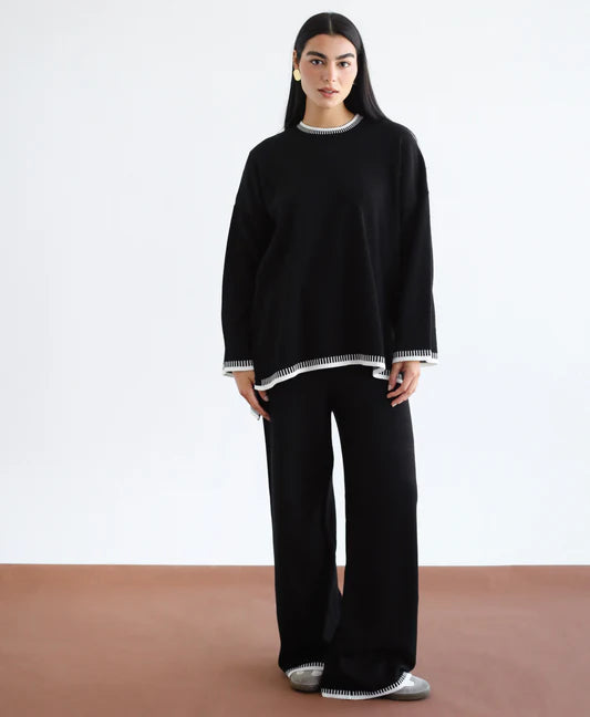 minding my business knit set - Amalia