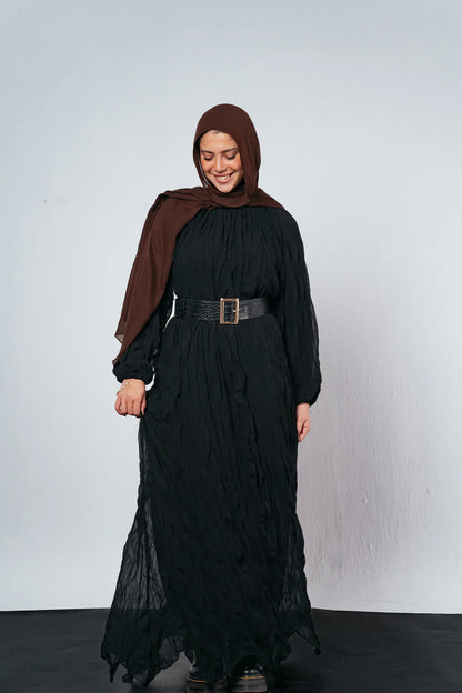 Nazly crushed dress - Double anne