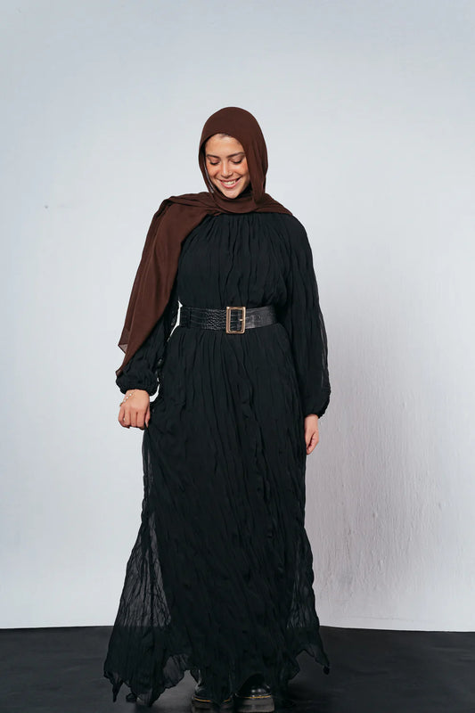 Nazly crushed dress - Double anne