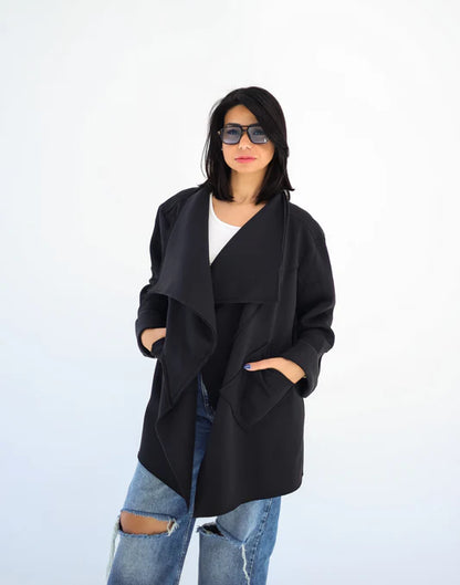 Unfinished milton cardigan - Jeno