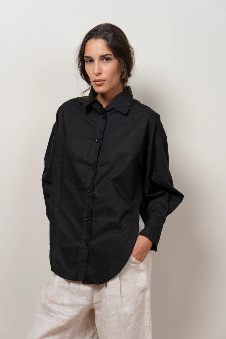 Side Note Poplin Shirt - TAA