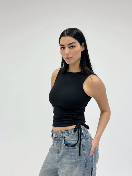 Adjustable giled tank top - Tamaa