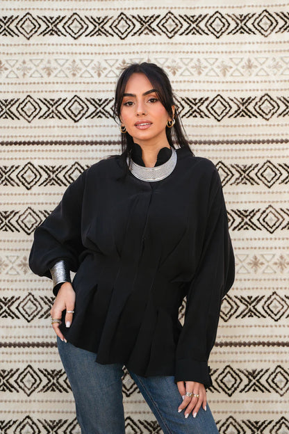 Leen peplum blouse - With elan
