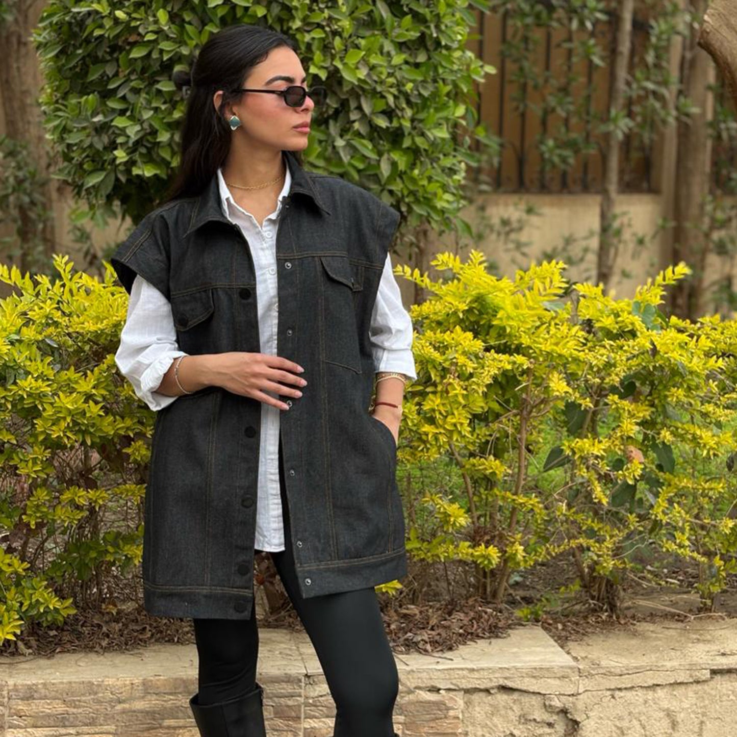 Denim vest - Estringo