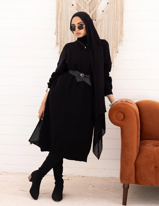 Knitted dress - Khadija hijab
