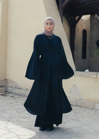 Pleated kaftan - Modesty abaya