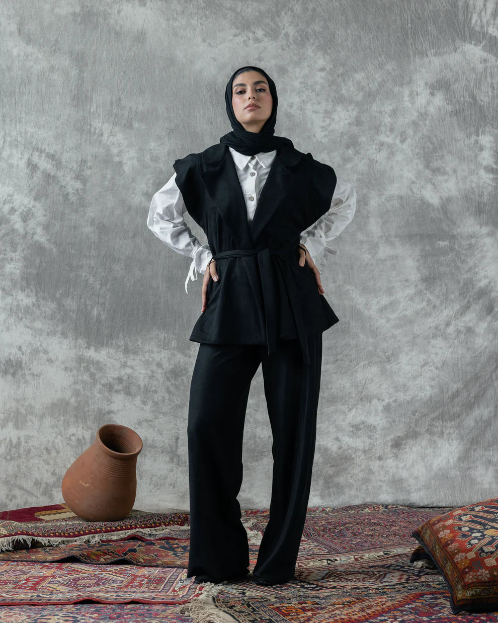 Rib Suede Set code fw201 - the cape