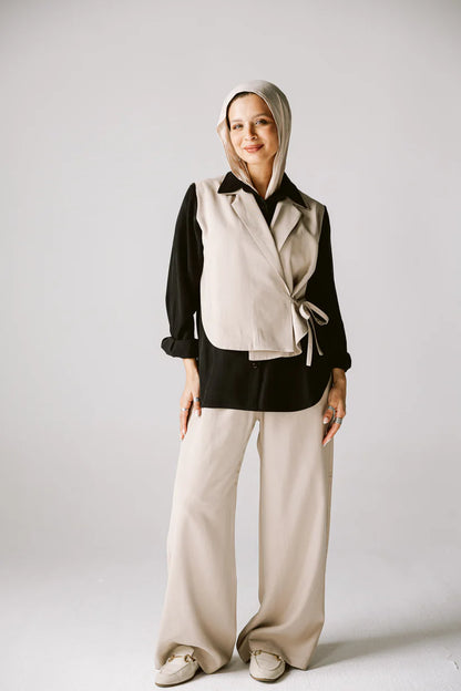 Layered Blazer Set - NK Designs
