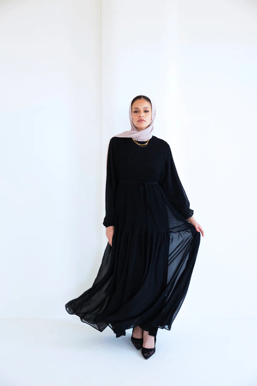 Flowy pleated dress - Dan