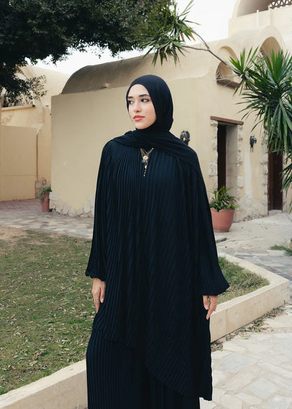 The pleat fall set - Modesty