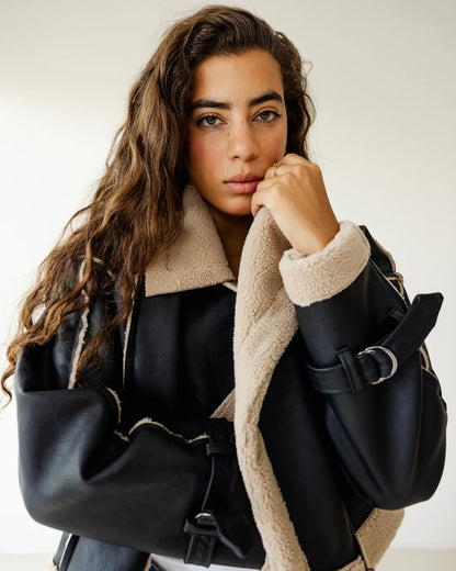 Fleece Biker Jacket - Ascia