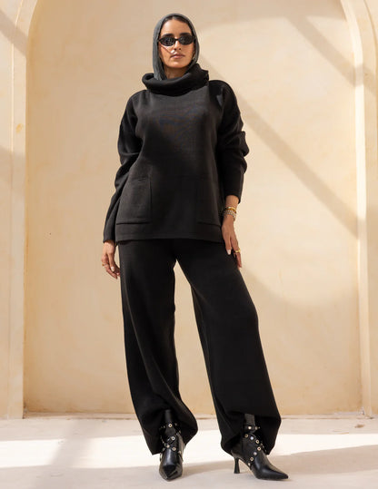 Kniited pocket Set - khadija hijab