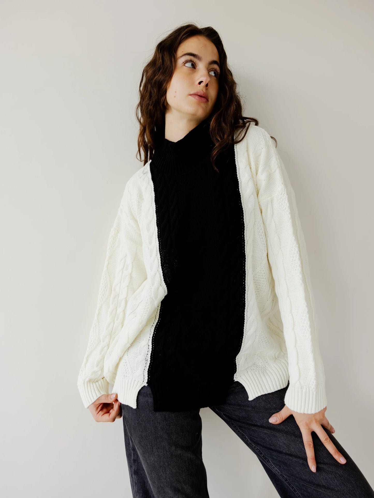 Twisted-cable-sweater - Ascia