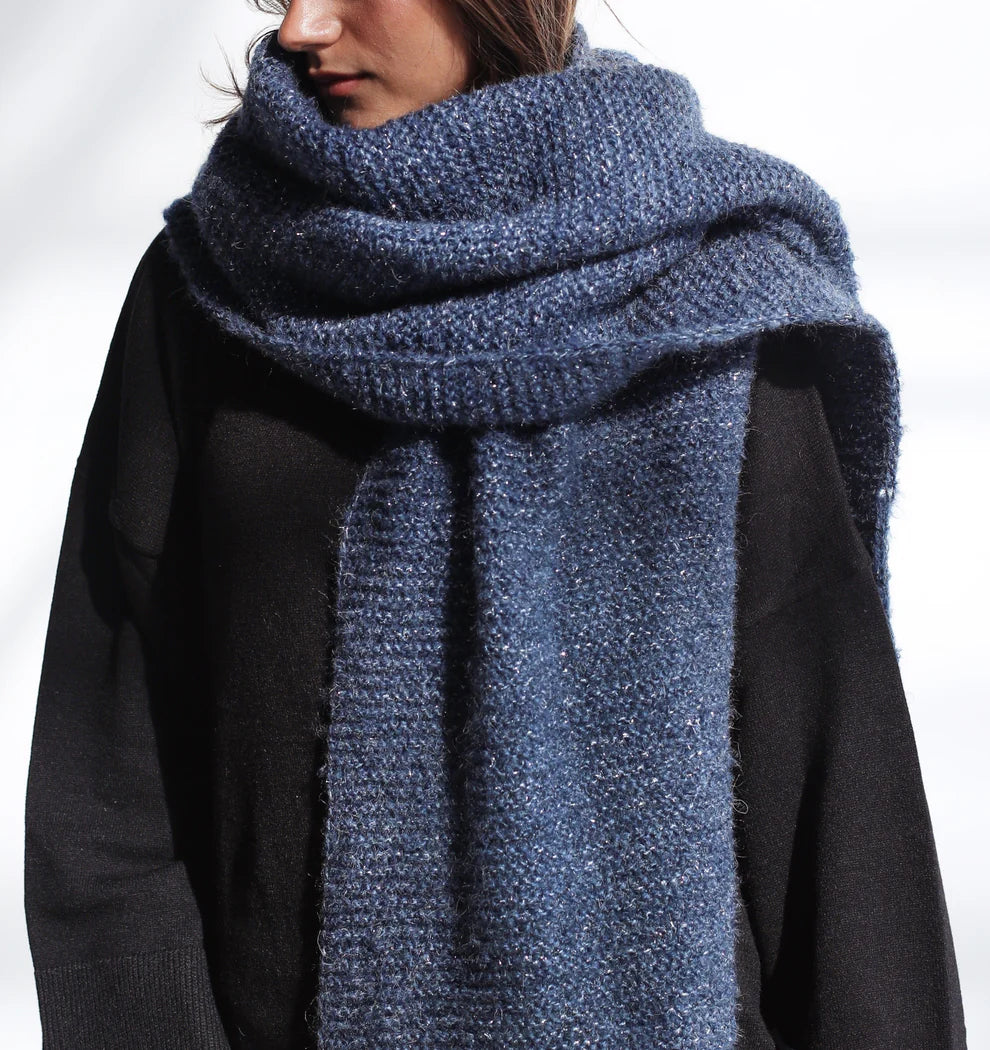 winter chill knit scarf - Amalia