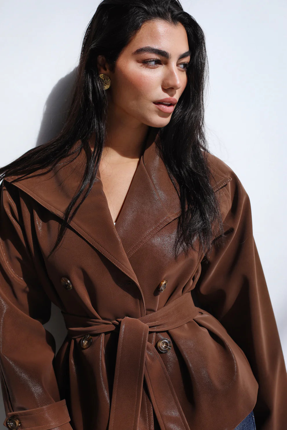 cool rider faux leather jacket - Amalia