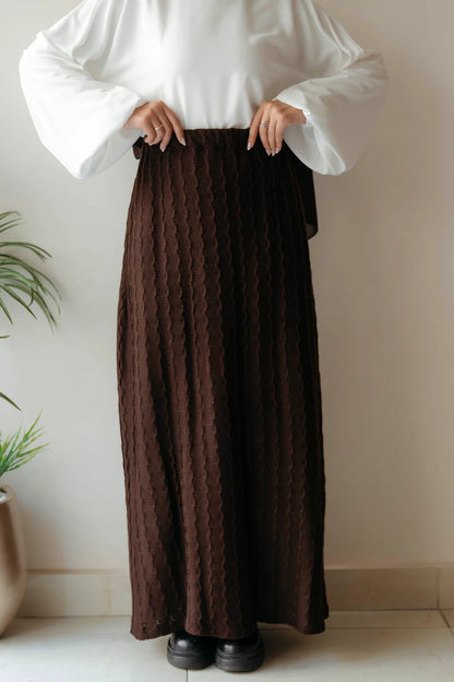 flare knit skirt - Jamila