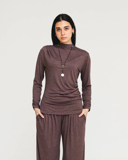 Breeze drape sleeve top - Tia mode