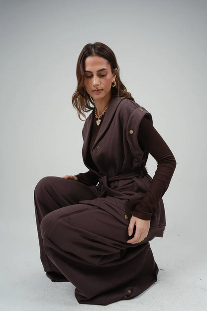 Set melton vest - URS