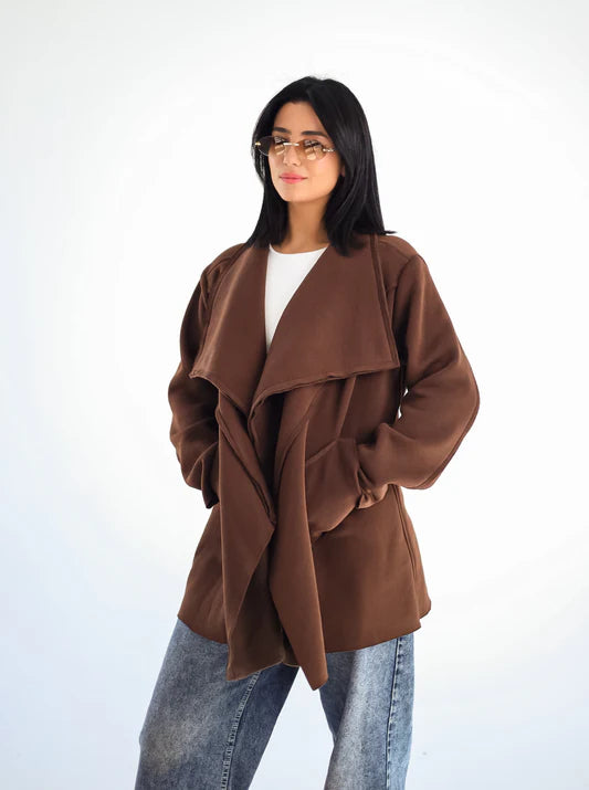 Unfinished milton cardigan - Jeno