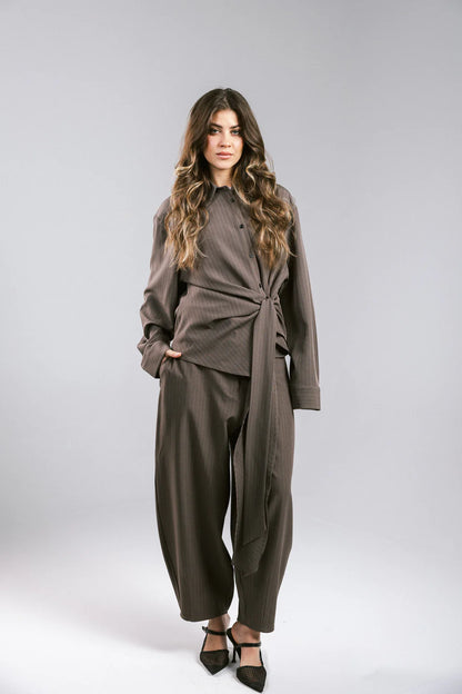 Knot Your Type Striped Set - Amalia