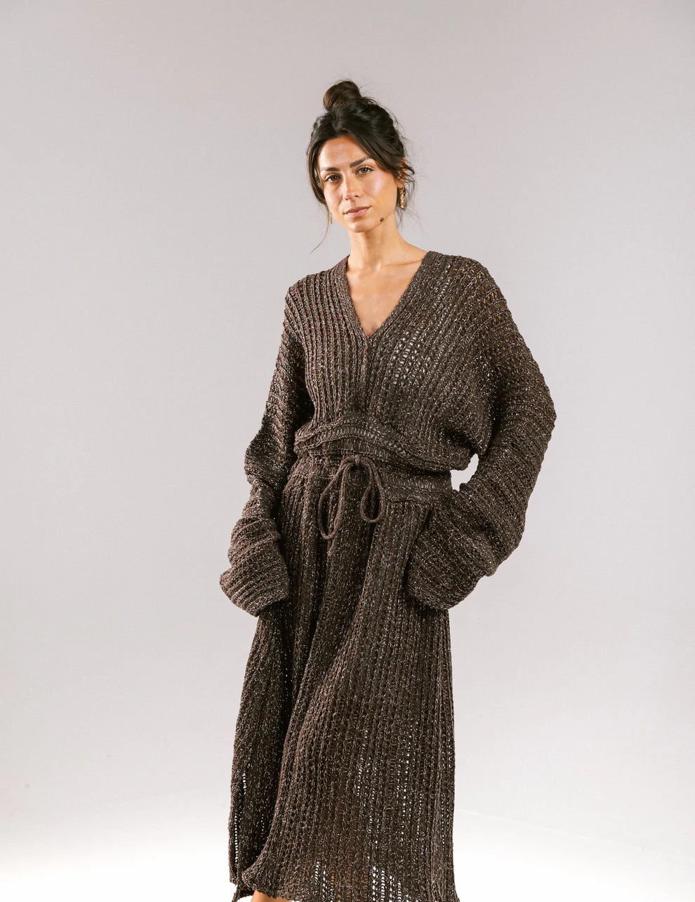 Sunbeam Crochet Coverup Dress - Amalia