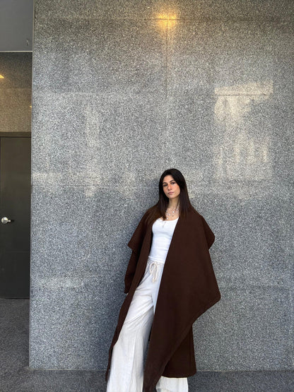 Wool High-Low Kimono - Notch