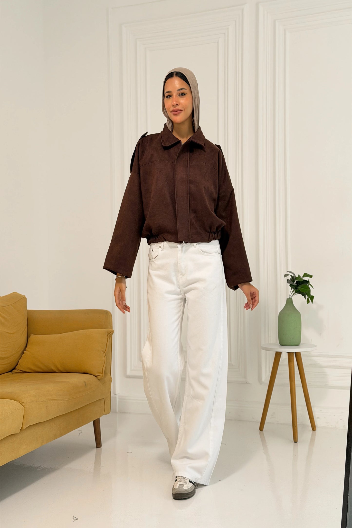 Suede Jacket - Honna